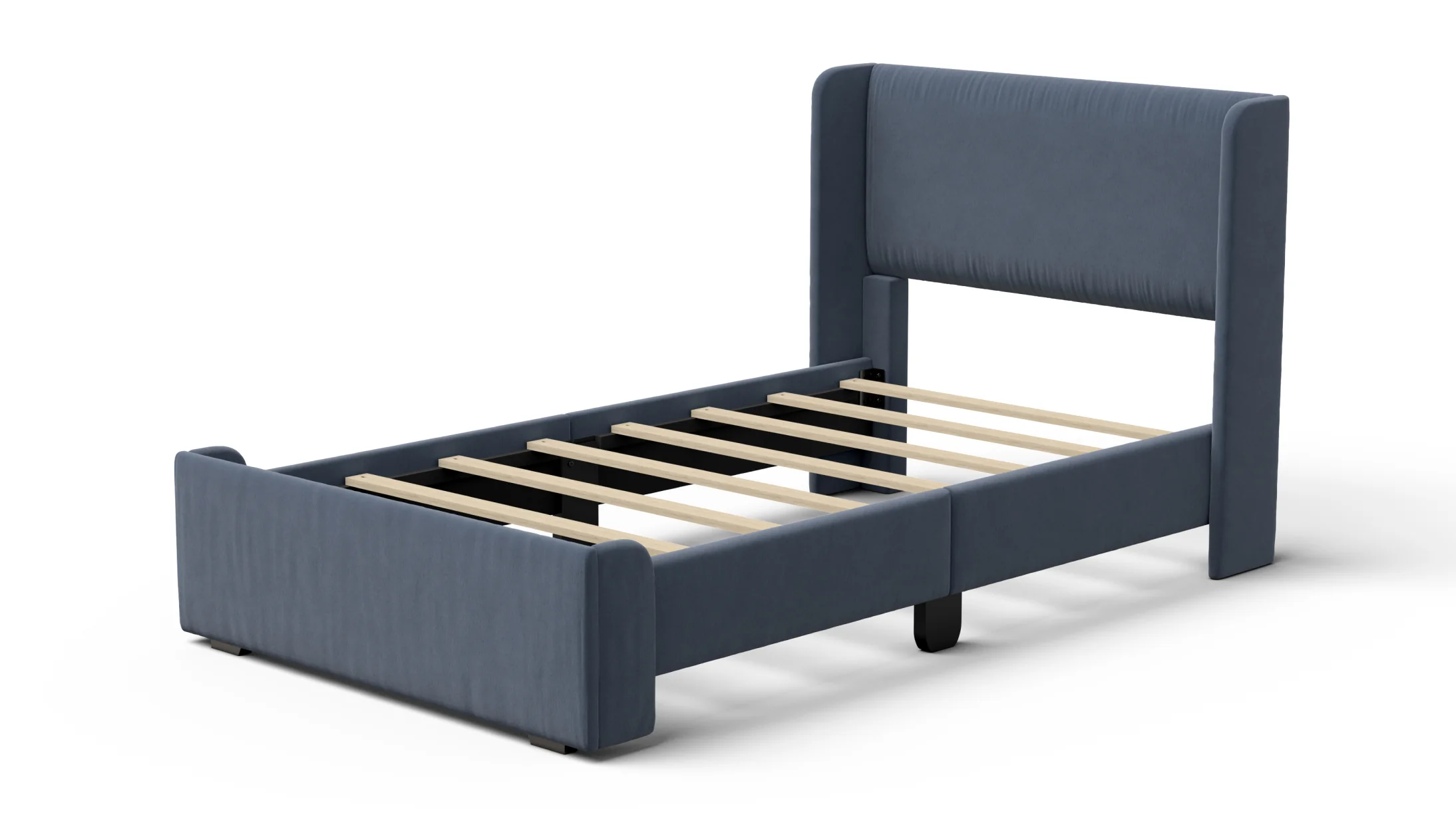 Leo Upholstered Kids Bed - Image 4